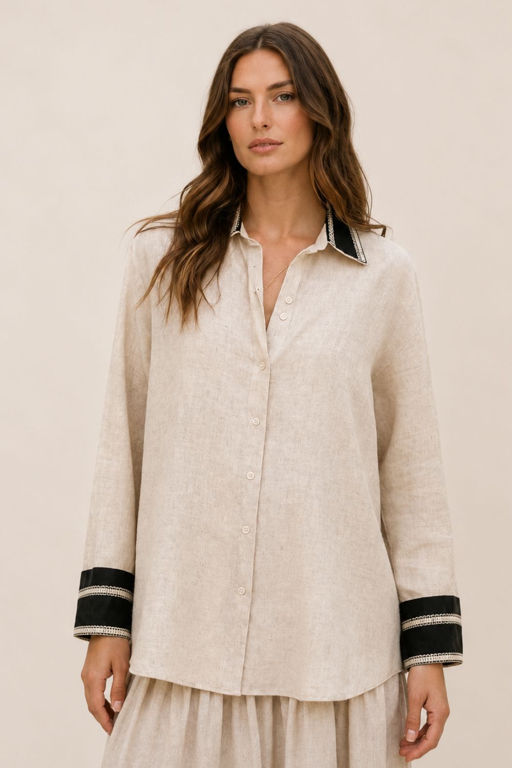 BEIGE-COTTON-SHIRT-BLACK-EMBROIDERED-DETAILS_1 BEIGE-COTTON-SHIRT-BLACK-EMBROIDERED-DETAILS_1